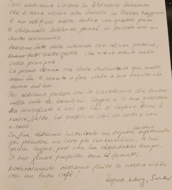 Classi di Emanuela, 18 marzo 2026