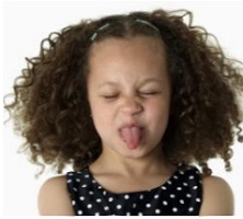 bambina capelli ricci